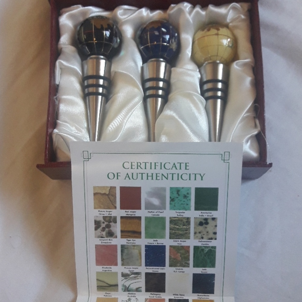 Alexander kalifano gemstone globes